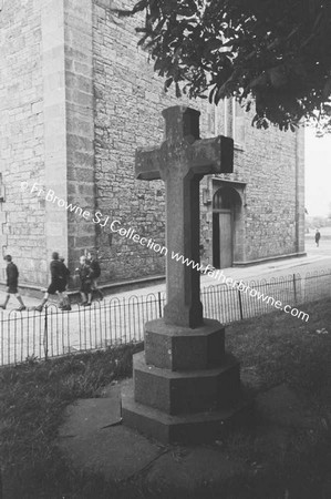 JESUIT MISSION CROSS 1853  BESIDE CATHEDRAL